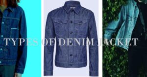3 types of denim jacket in a single photo