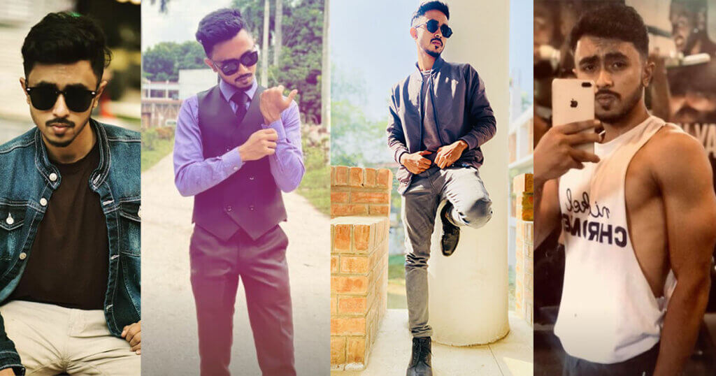 A college of stylish pictures worn by Alif Iram in different poses